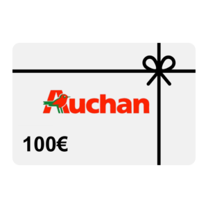 Carte cadeau Auchan de 100 euro