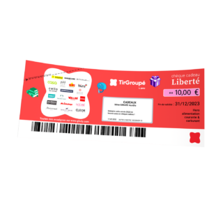 chèque tir groupé 10 euro